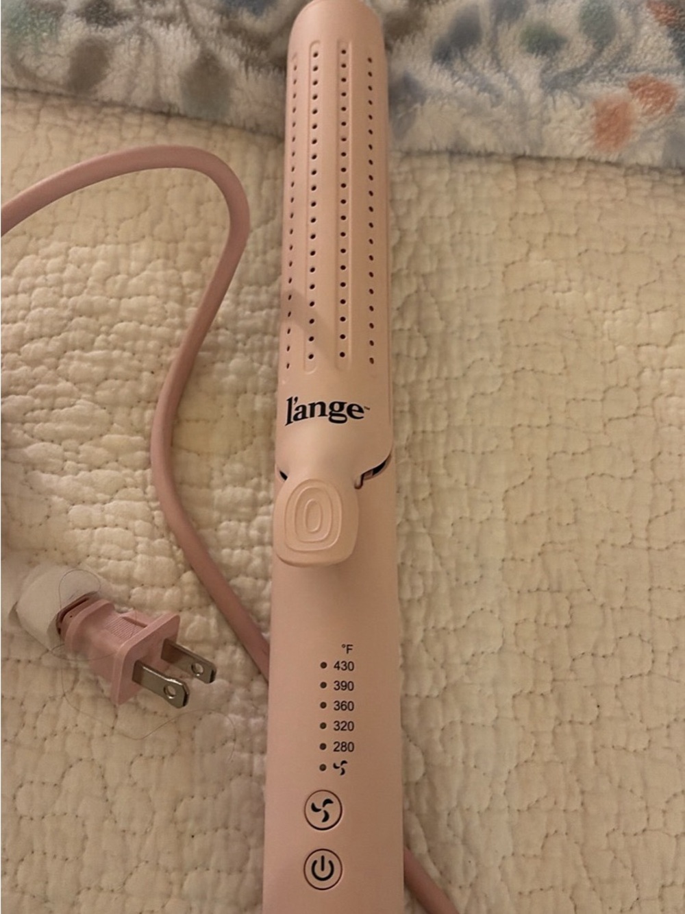 L'ange Pink Hair Styling Wand